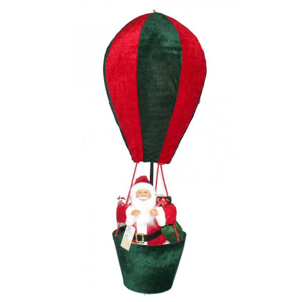 Ամանորյա զարդարանք 110սմ-ոց օդապարիկ ձմեռ պապով, նվերներով