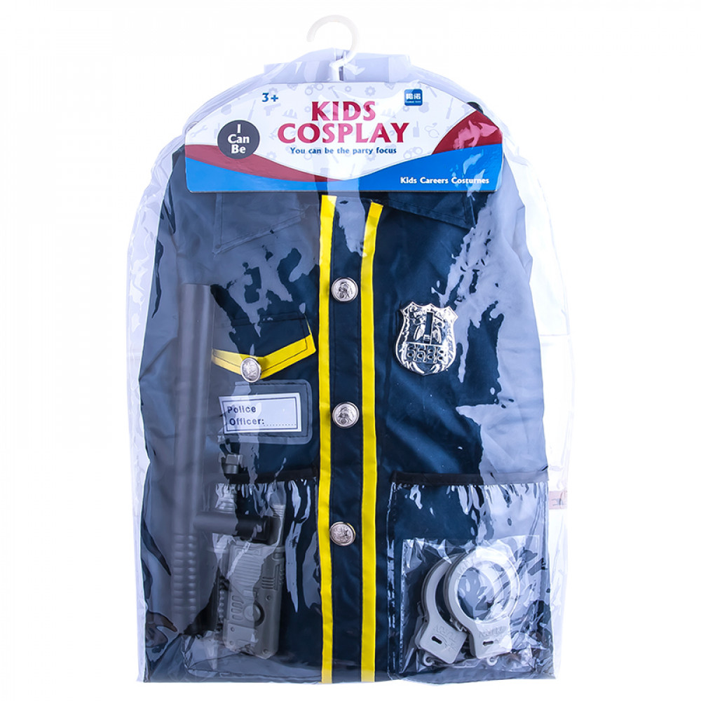 Տոնահանդեսային հագուստ մանկական ոստիկանի, ձեռնաշխթայի հավաքածույով