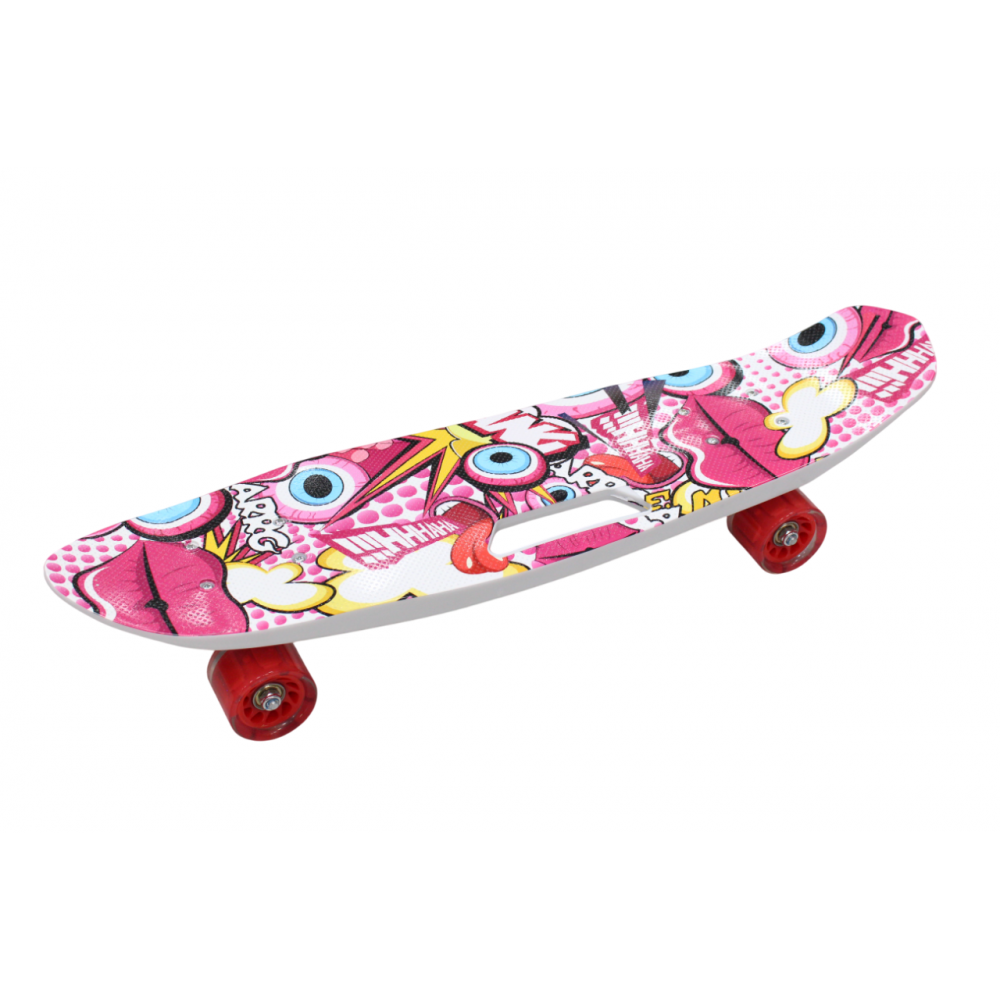 Սքեյթբորդ մանկական, բռնակով, 63*17սմ-ոց պլաստիկ