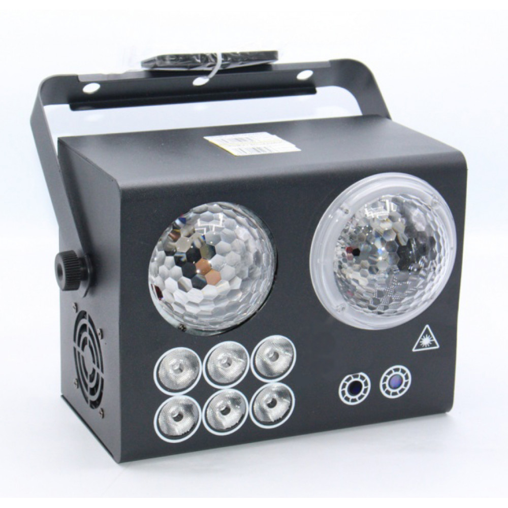 Առաստաղի և պատին ամրացվող LED լույսային և լազերային էֆեկտներով բեմային լուսատուներ 50W