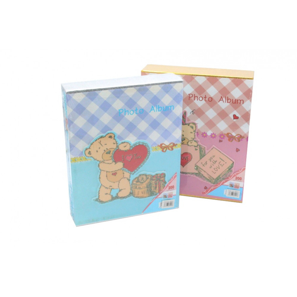 Նկարի ալբոմ 200տեղ 13*18սմ