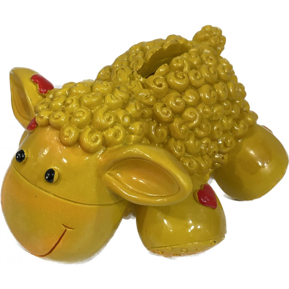 Հուշանվեր արձանիկ գառնուկ, խնայատուփ