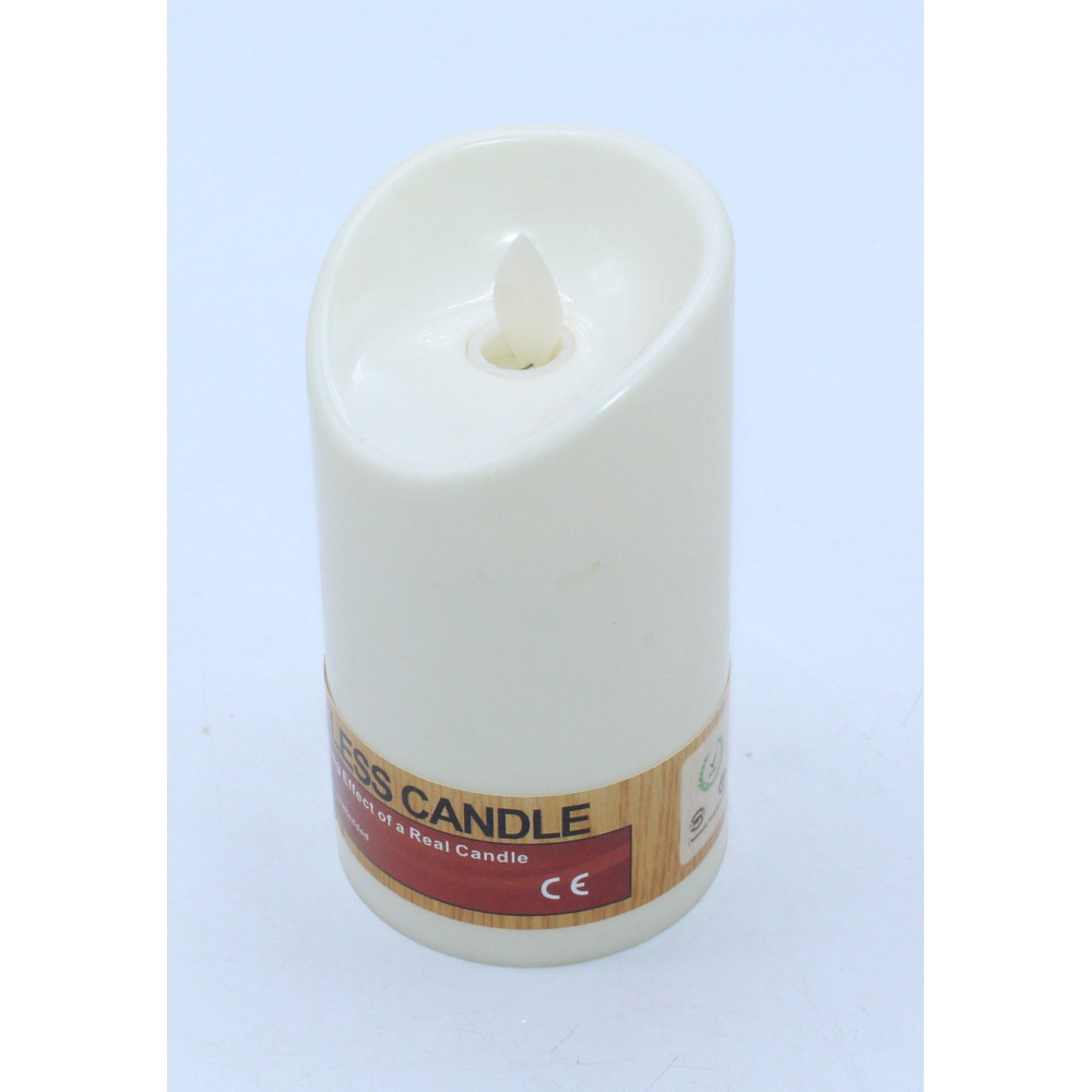 Մոմ դեկորացիոն պլաստիկ էլ․մարտկոցով 1հ-ոց