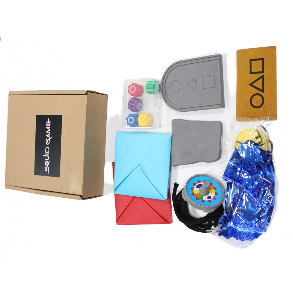 Խաղալիք մանկական հավաքածու քարկտիկ իր խաղակարթերով, կաղամարի խաղ