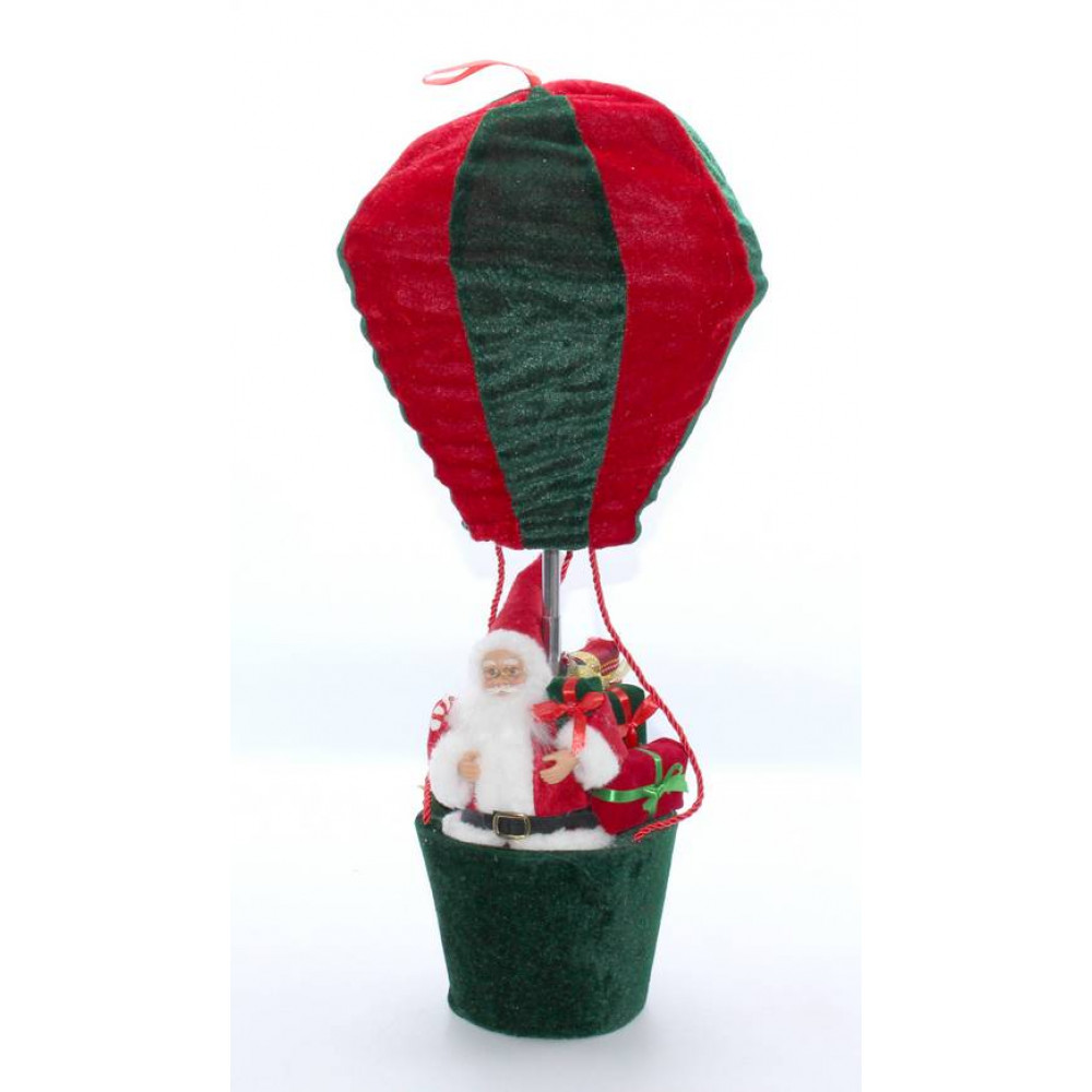 Ամանորյա զարդարանք 80սմ-ոց օդապարիկ ձմեռ պապով, նվերներով 3գույն