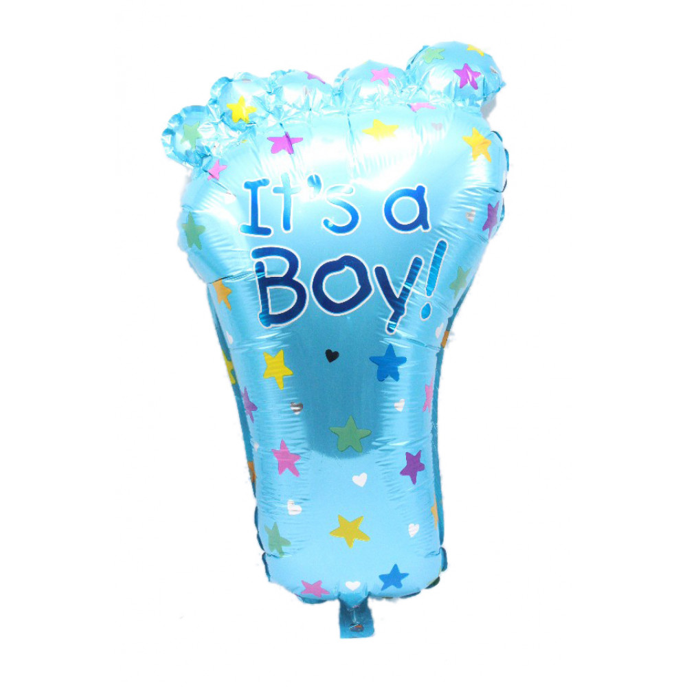 փուչիկ ֆոլգա 25հ-ոց It's a Boy & It's a girl ոտքի թաթ 77*45սմ