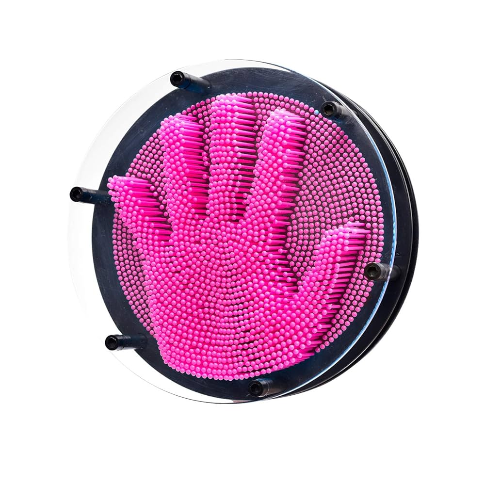 Արտապատկերող պլ․ ասեղներով խաղ 17*5,5սմ-ոց, շրջանաձև, միագույն