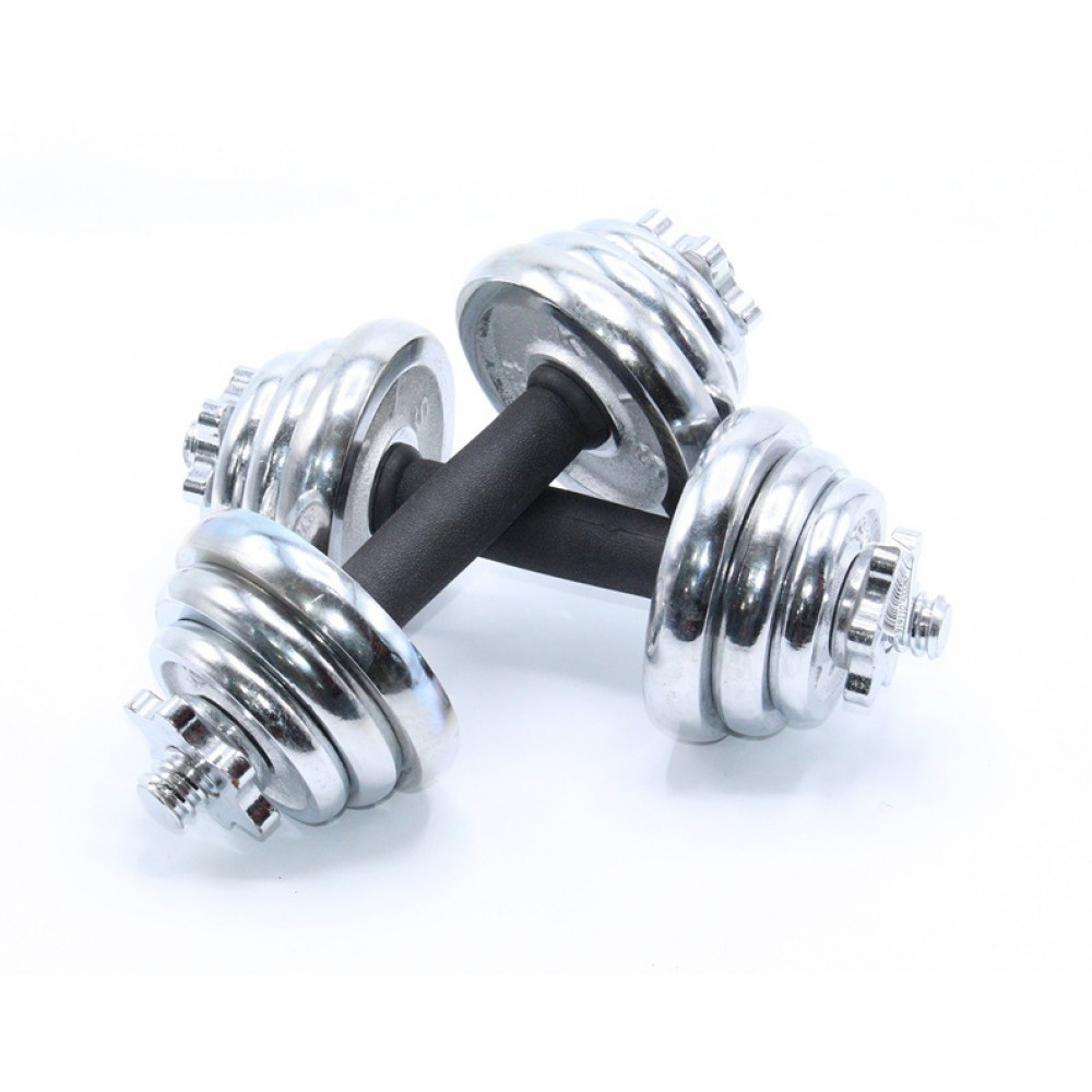 Մարզման գանտել մետաղե, սև բռնակ