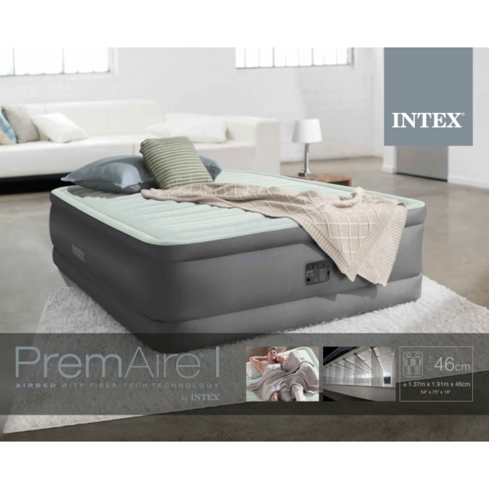 Փչովի մահճակալ INTEX -137*191*46սմ