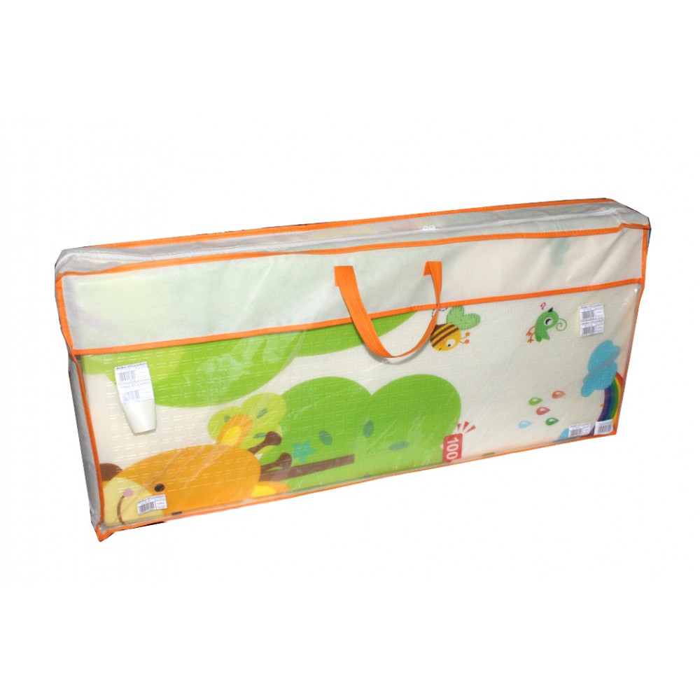 Մանկական հատակի գորգիկ ծալվող 180*200սմ-ոց երկողմանի, մանկական նկար պատկերներով