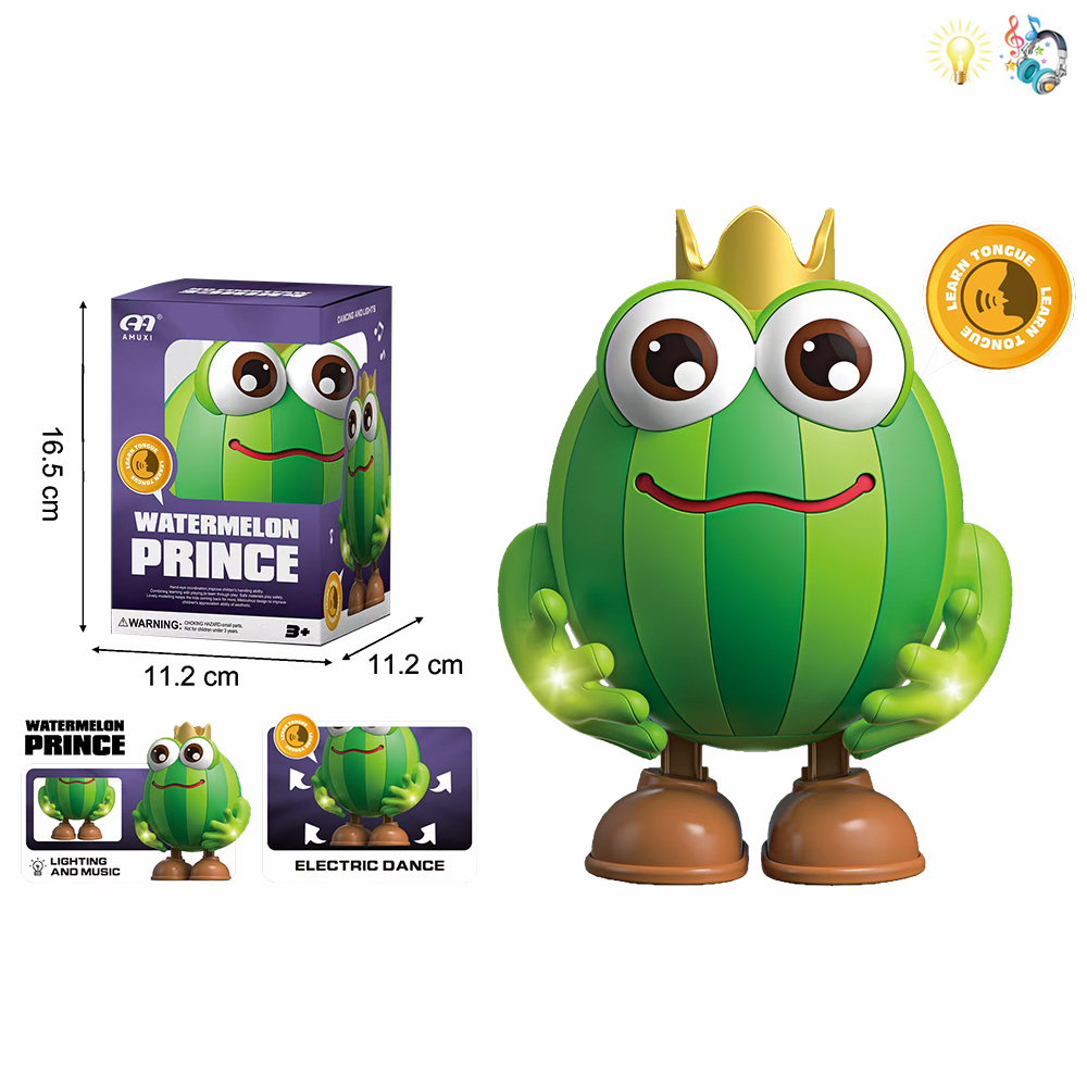 Խաղալիք էլ-սնուցմամավ ձմերուկ բազմաֆունկցոնալ, խոսքեր կրկնող, երաժշտական