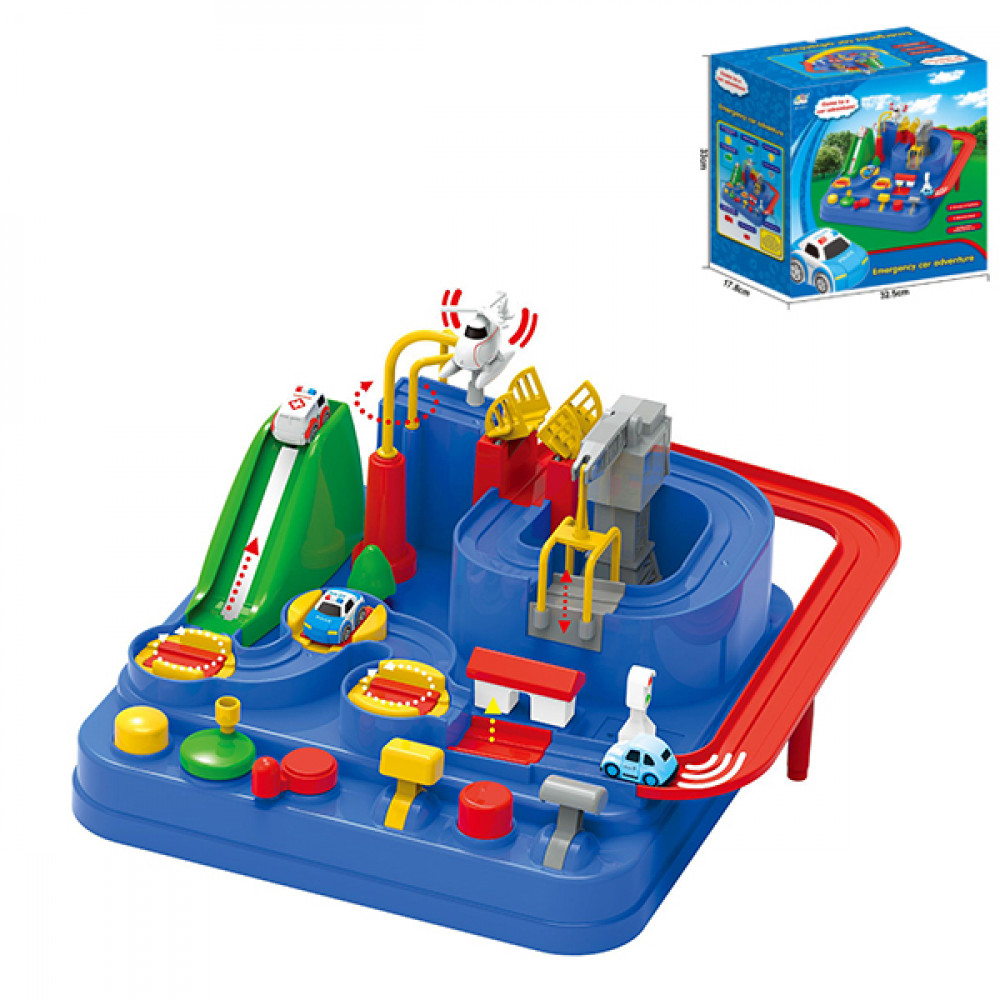 Խաղ ավտոտնակ իր մեքենայով, շարժման կառավարման մեխանիզմով մեծ