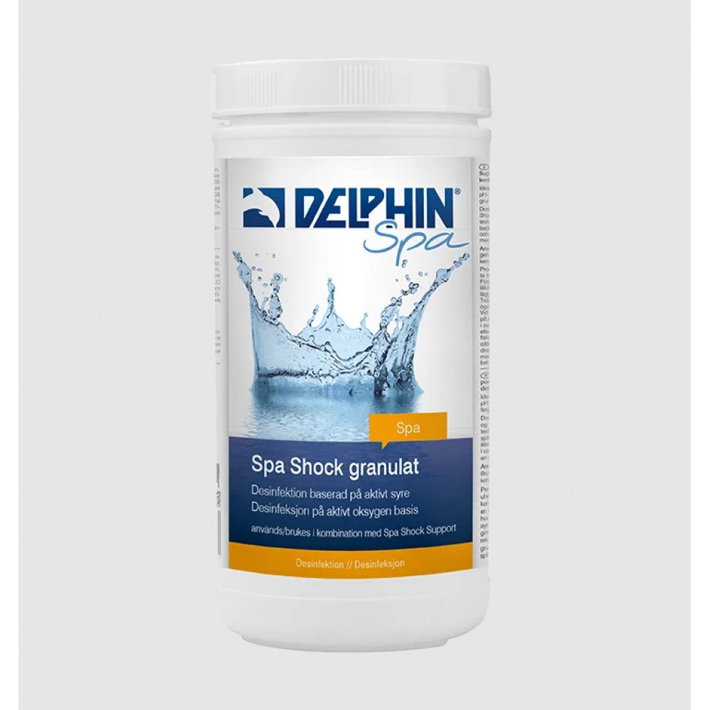 DELPHIN SPA լողավազանի ակտիվ թթվածին ֆրեշ, քլոր չպարնակող ավազե հատիկներ 1կգ
