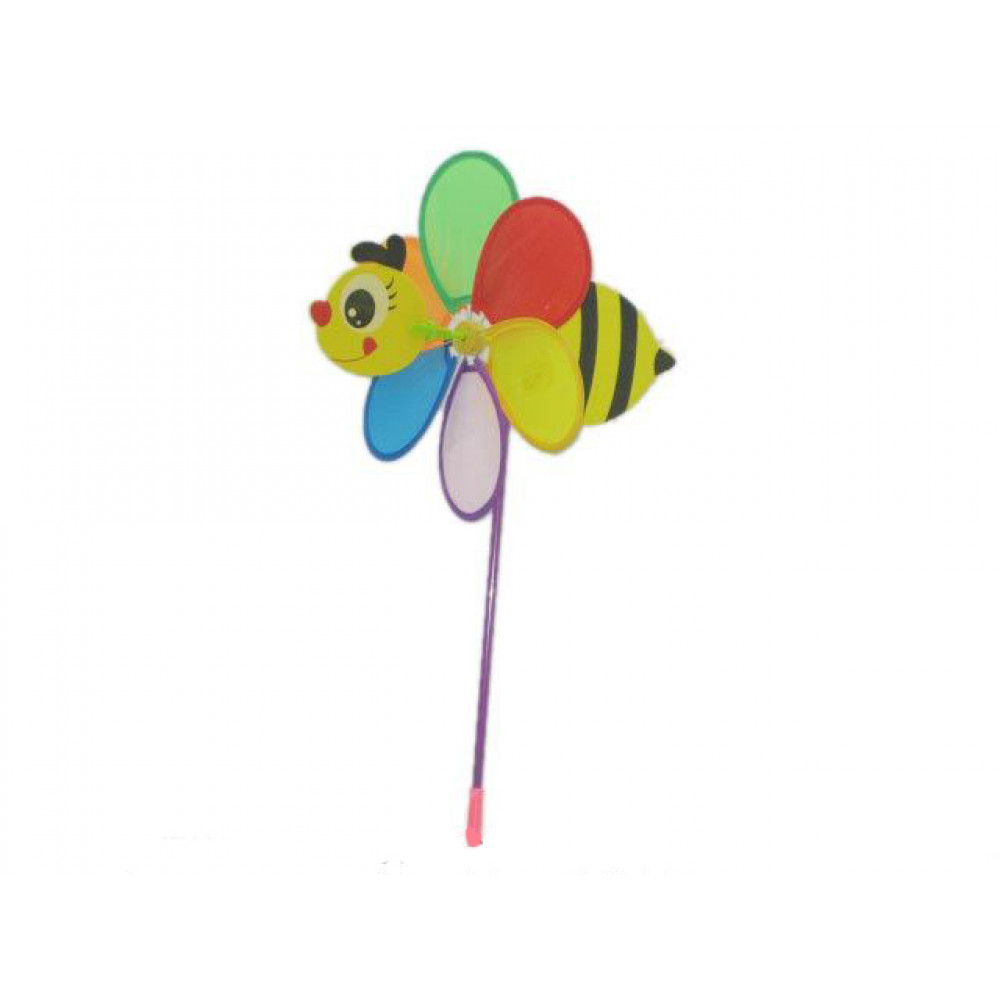 Խաղ հողմաղաց գույնզգույն տարբեր կենդանակերպով, քամուց պտտվող 26,5x31,5x48,5սմ