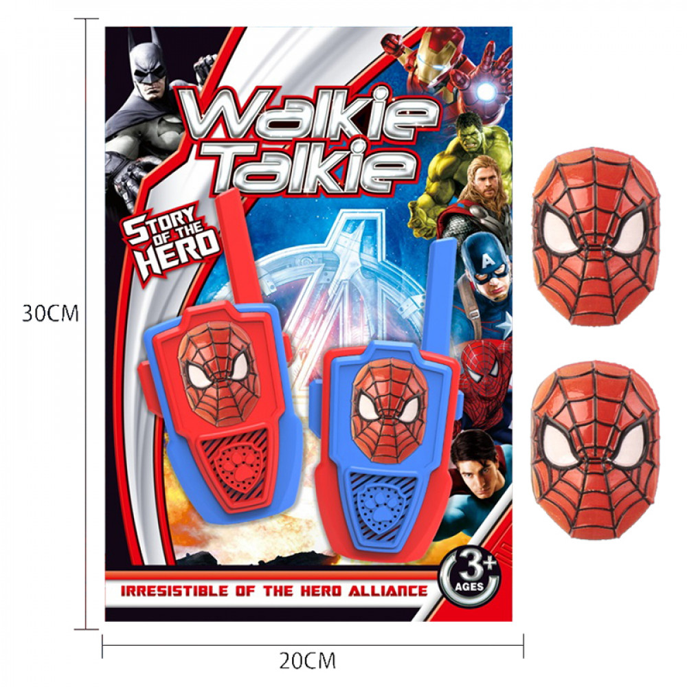 Մանկական Spider-man ռադիոկապ էլ-սնուցմամբ, ռացիա