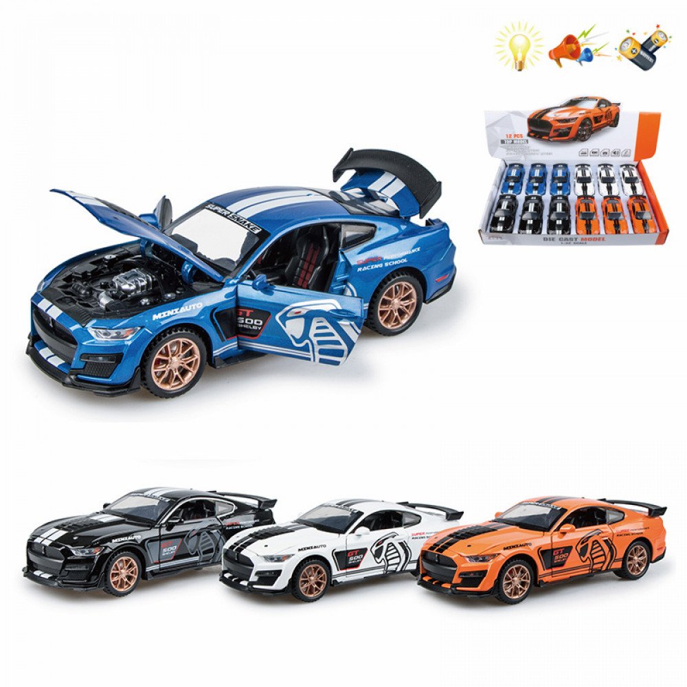 Մեքենա մետաղյա մոդել 1:32 Mustang Viper GT500 կոլեկցիոն
