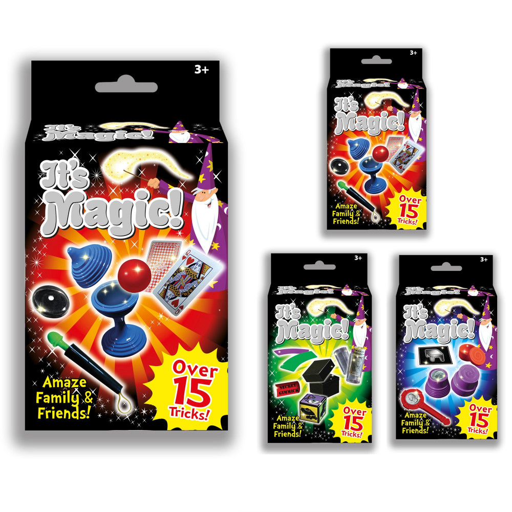 Խաղ մանկական աճպարարության հավաքածու փոքր, 3ձև