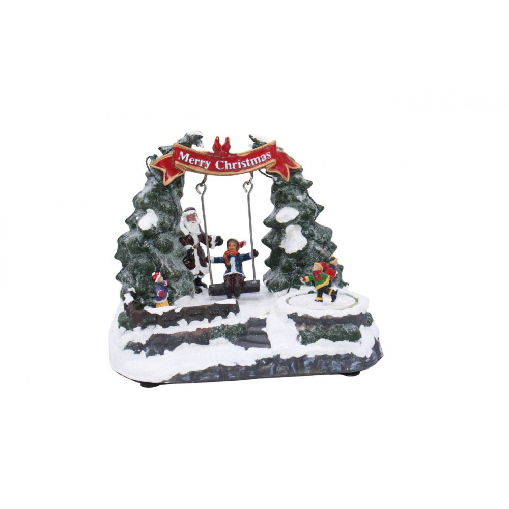 Սուրբ ծննդյան հուշանվեր արձանիկ էլ-սնուցմամբ USB լար մալուխով