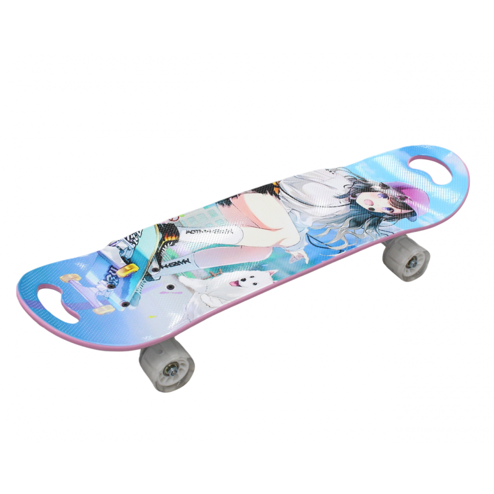 Սքեյթբորդ մանկական, բռնակով, 71*20սմ-ոց պլաստիկ