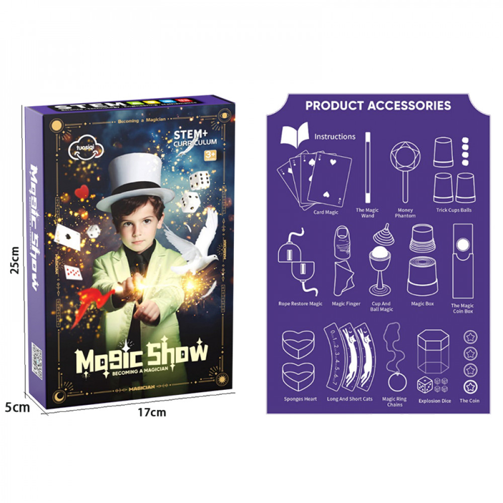 Խաղ մանկական աճպարարության հավաքածու