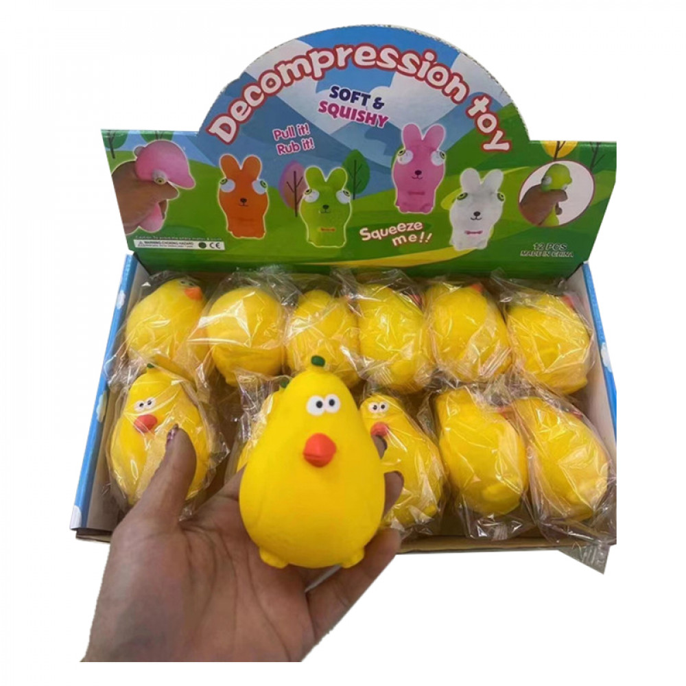 Խաղ ռետինե հավ (յո-յո) 12հ-ոց տուփով