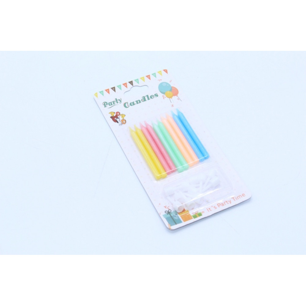 Մոմ ծննդյան լիստով, 10հ-ոց փոքր մատիտ գույնզգուն երանգներով