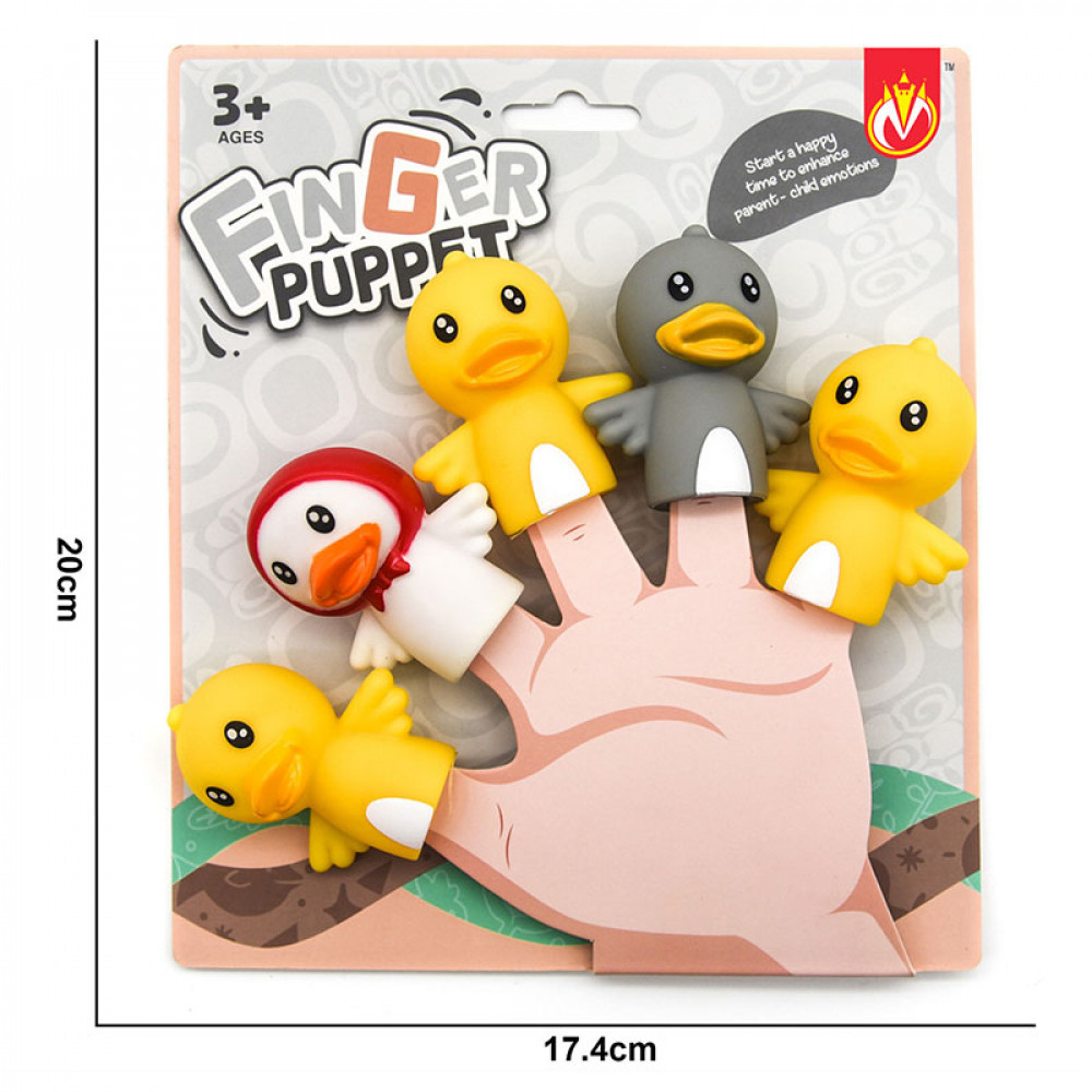 Տիկնիկային «կենդանիների աշխարհ» ձեռքի մատների համար, խամաջիկ