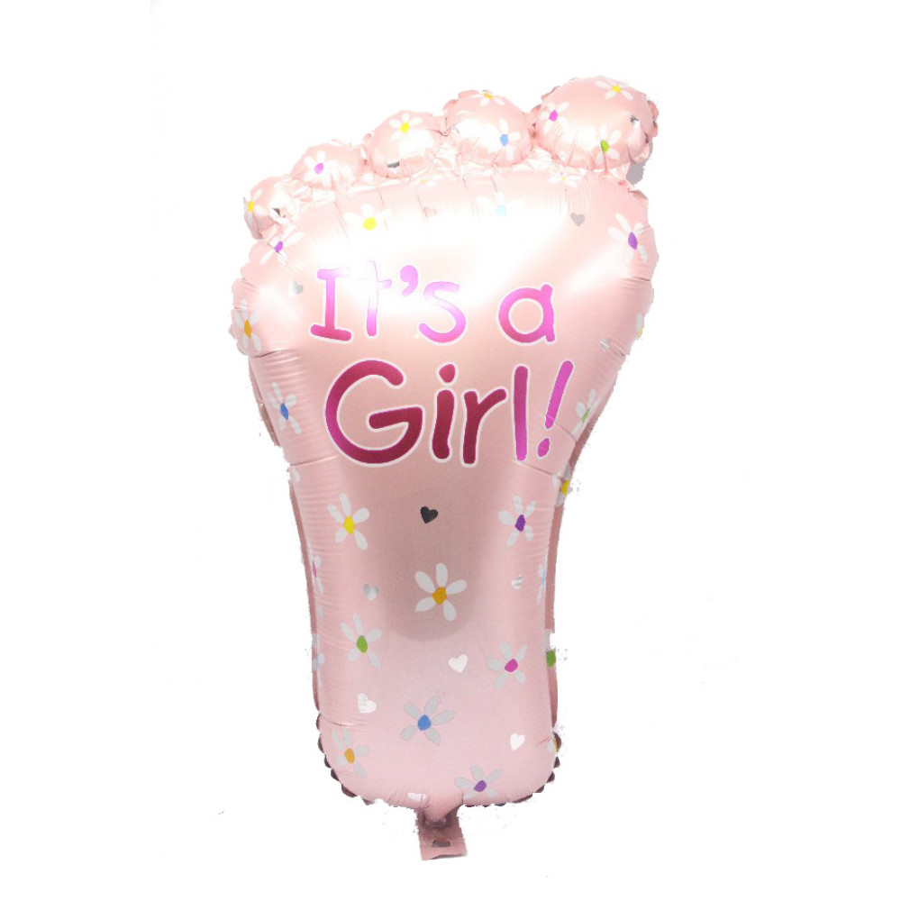 փուչիկ ֆոլգա 25հ-ոց It's a Boy & It's a girl ոտքի թաթ 77*45սմ