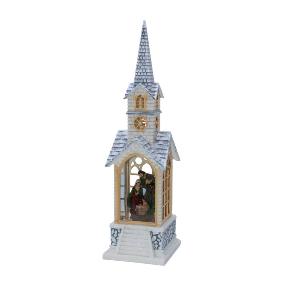 Սուրբ Ծննդյան հուշանվեր լապտեր էլ-սնուցմամբ USB + երաժշտությոն, ամանորյա զարդ