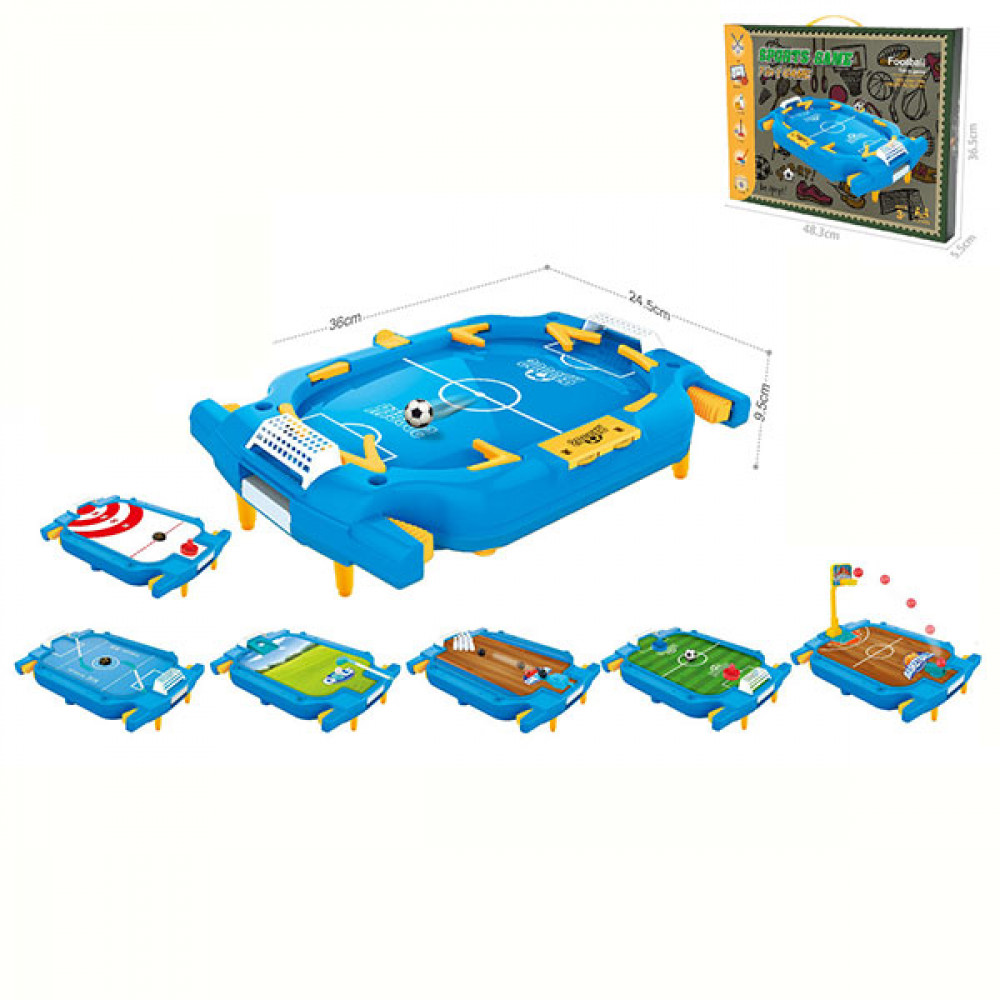 Խաղ սեղանի ֆուտբոլի, թենիսի հավաքածու 7-ը 1-ում, բազմատեսակ