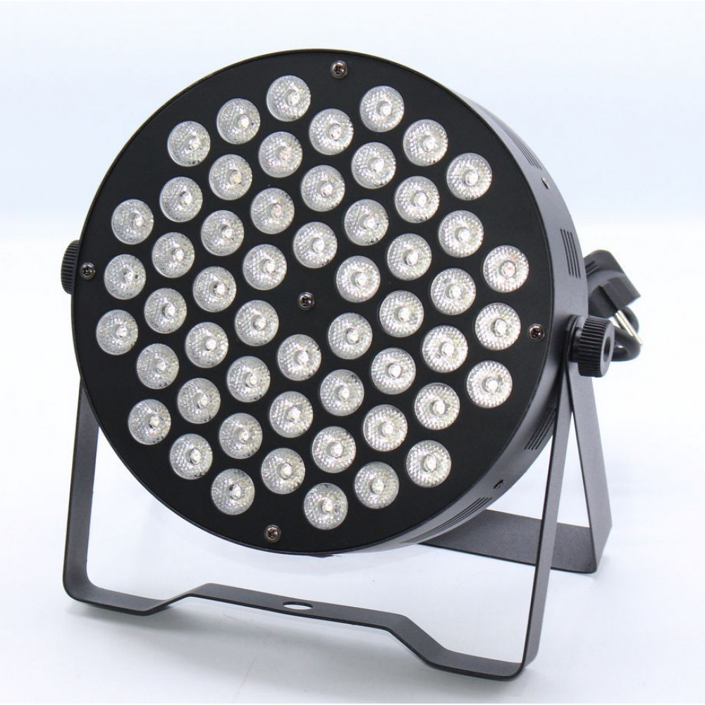 Բեմային առաստաղային լույս 54LED*3W լամպերով, գերբարակ թիթեղ + DMX