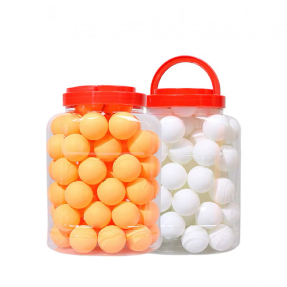 Սեղանի թենիսի գնդակ ABC 40մմ 60հ-ոց տարրայով 2գույն դեղին և սպիտակ