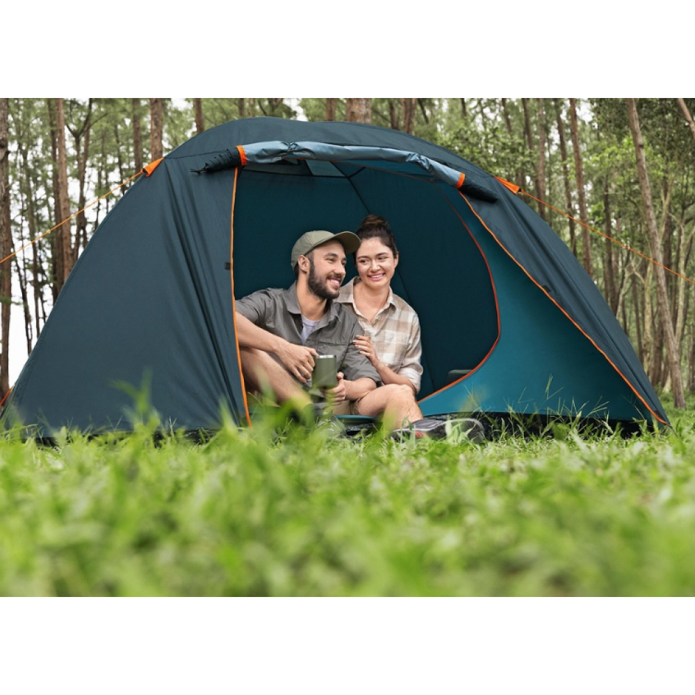 4 հոգանոց վրան «Alpine Dome 4 Tent» (70սմ+210սմ)x240x140սմ, պոլիեսթեր 190Տ, 2000մմ, 110գ/մ2 PE