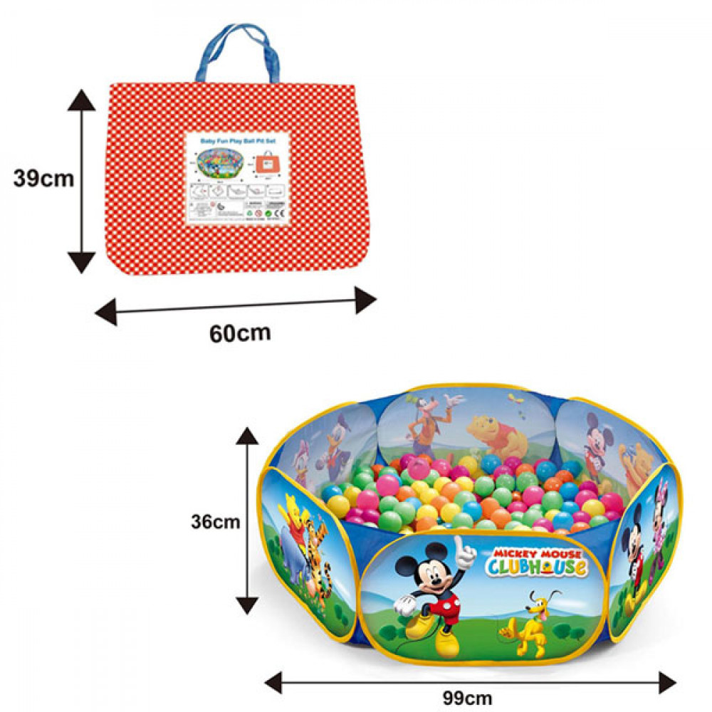 Խաղ մանեժ մանկական մետաղալարով, տենտ Disney