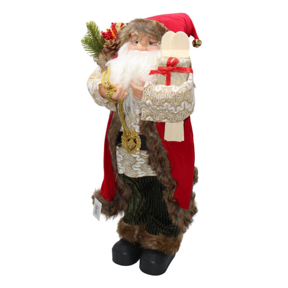 Ամանորյա զարդարանք "Ձմեռ Պապ" 45սմ-ոց