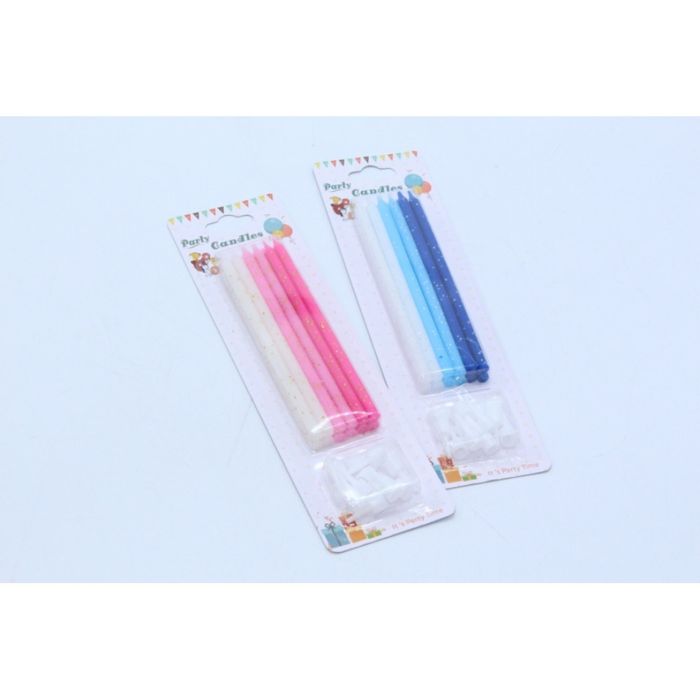 Մոմ ծննդյան լիստով, 12հ-ոց մատիտ երկու գույնային իր երանգներով