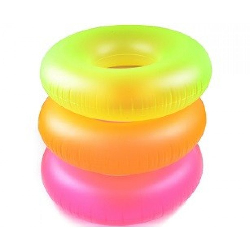 Փչովի լողի օղակ 91սմ. ցել-ով /INTEX/91cm Neon Frost Tubes,3 Colors