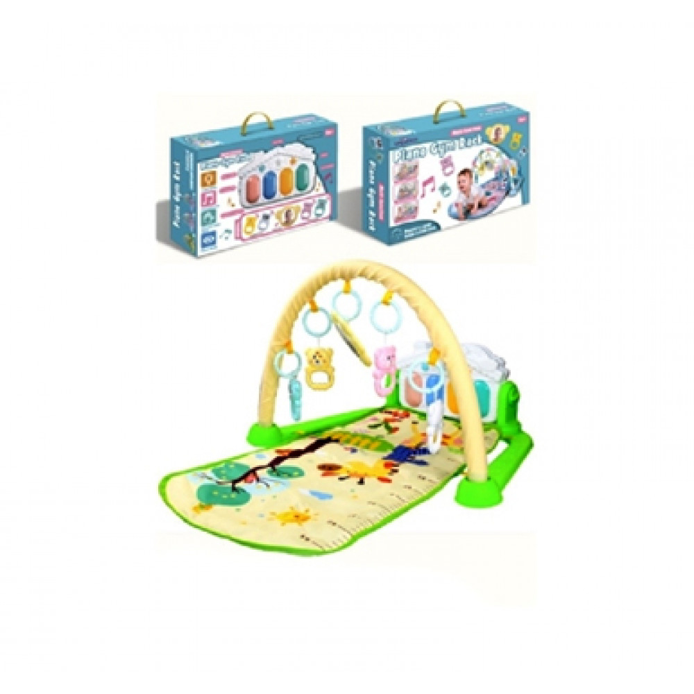 Մանկական գորգիկ կտորե իր կամրջակով, ինտերակտիվ, երաժշտական