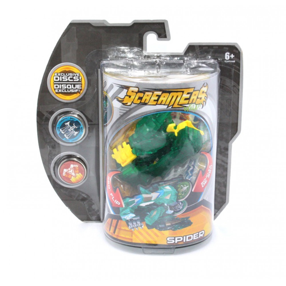 Խաղալիք մեքենա կերպարանափոխվող Screamers Spider իր 2հ-ոց ժետոնե ֆիշկայով