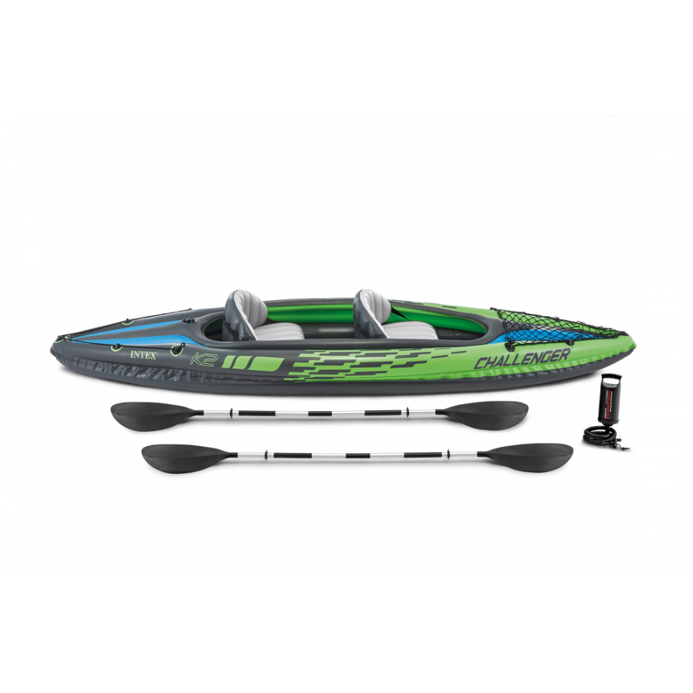 Փչովի նավակ «Challenger K2» 351x76x38սմ, ալյումինե թիակներ 218սմ,