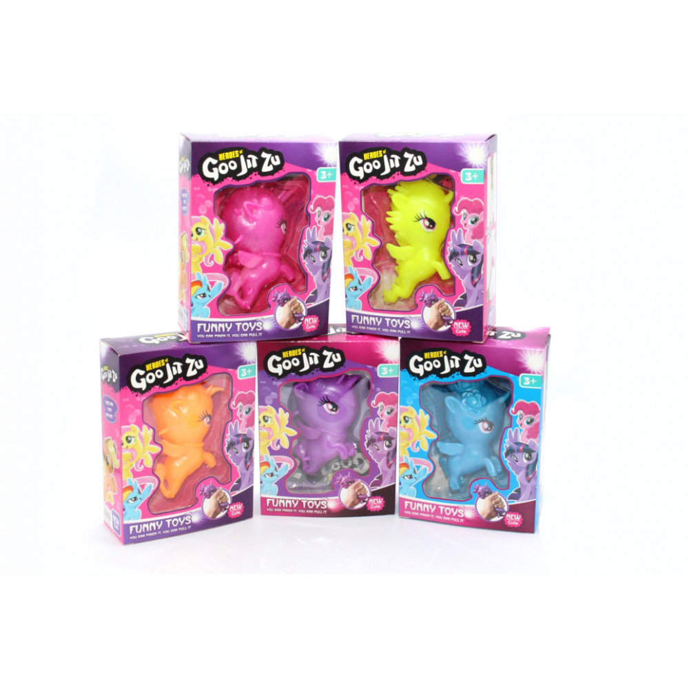 Խաղալիք ռետինե Goo Jit Zu կենդանիներ, մուլտ հերոսներ