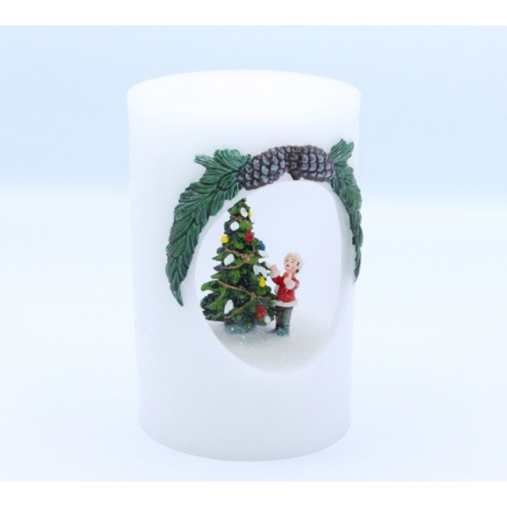 Սուրբ ծննդյան դեկորատիվ արձանիկ հուշանվեր, լուսատու