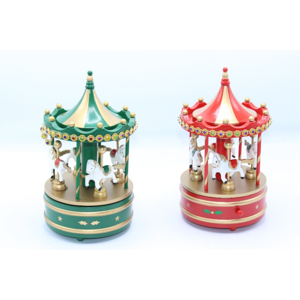 Փայտե երաժշտական կարուսել մեծ