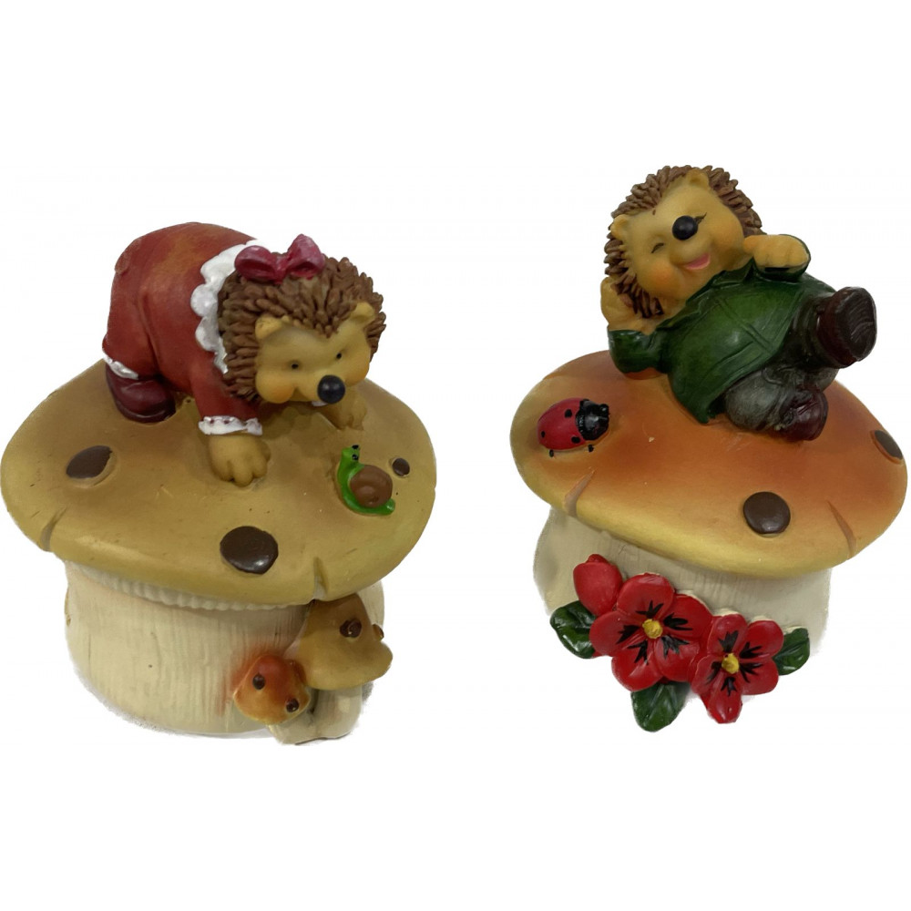 Հուշանվեր արձանիկ ոզնի զարդատուփ