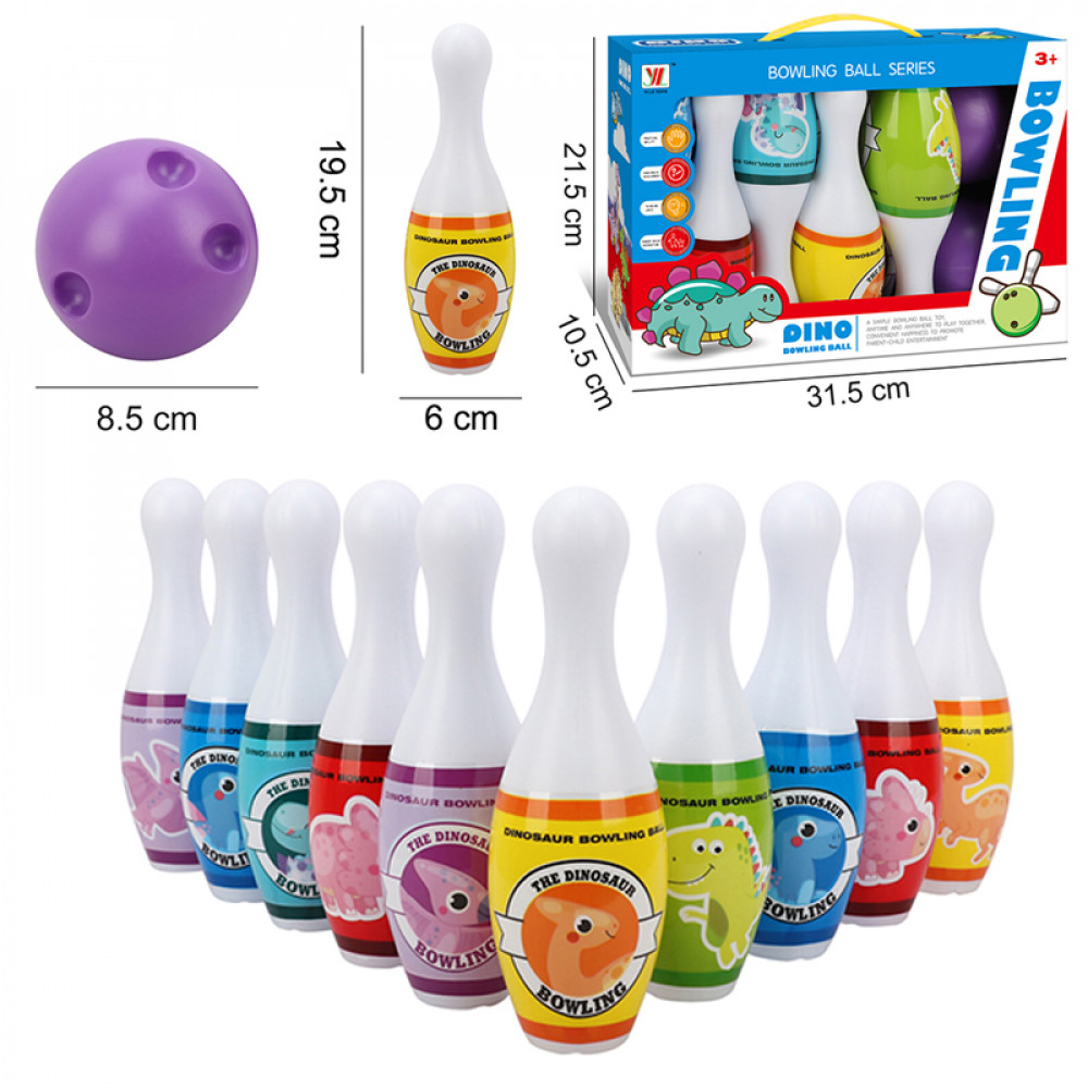 Խաղ կեգլի բովլինդի հավաքածու տուփով 31սմ-ոց