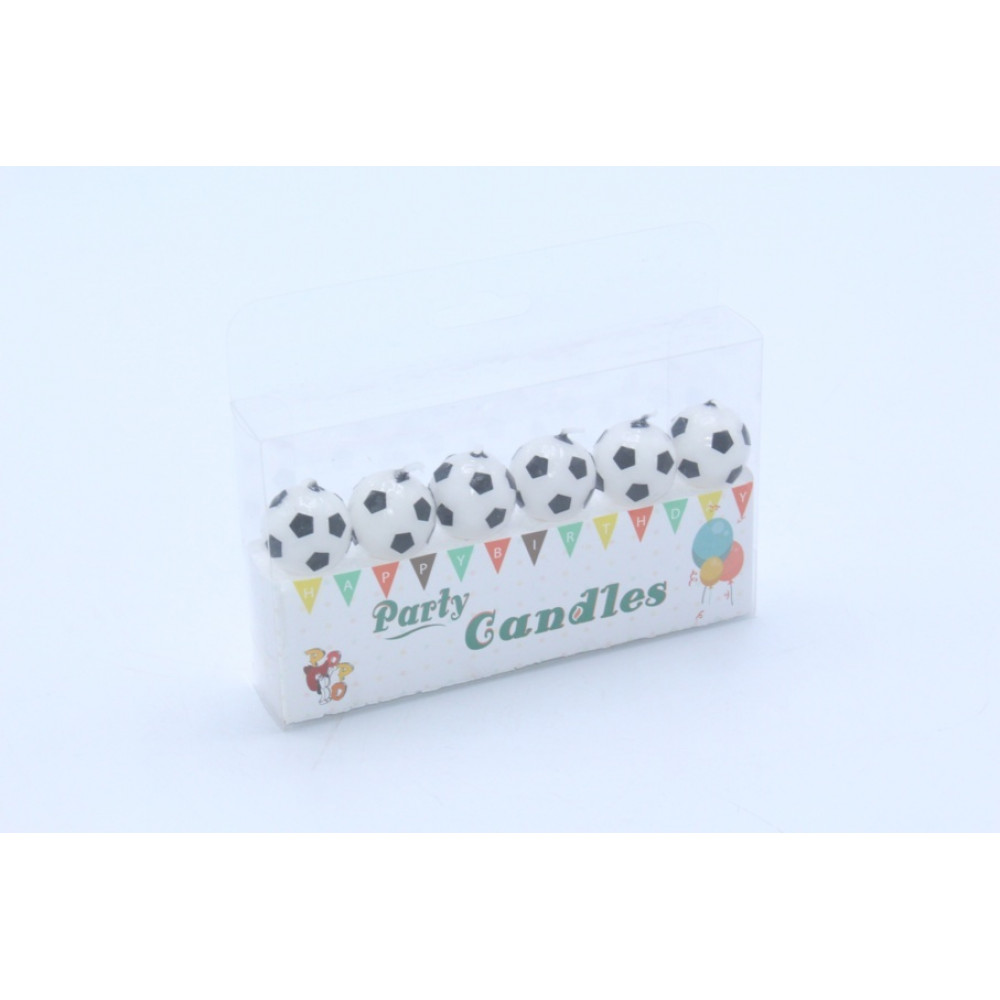 Մոմ ծննդյան 6հ-ոց, գնդակներ