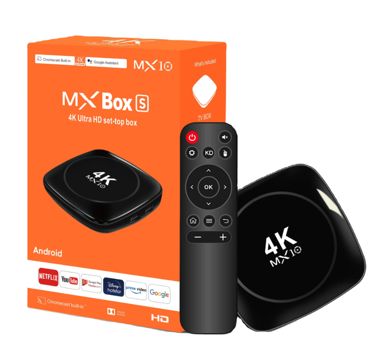 Սմարթ TV MXBox 4K Chromecast + Android 13